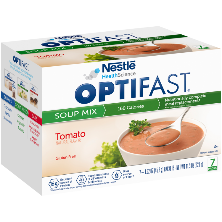 OPTIFAST® Soup Mix (Price is per carton, 7 packets per carton.)